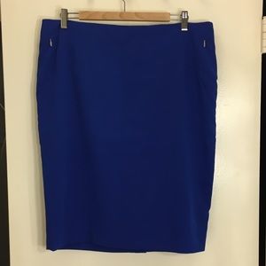 Limited pencil skirt - Royal blue